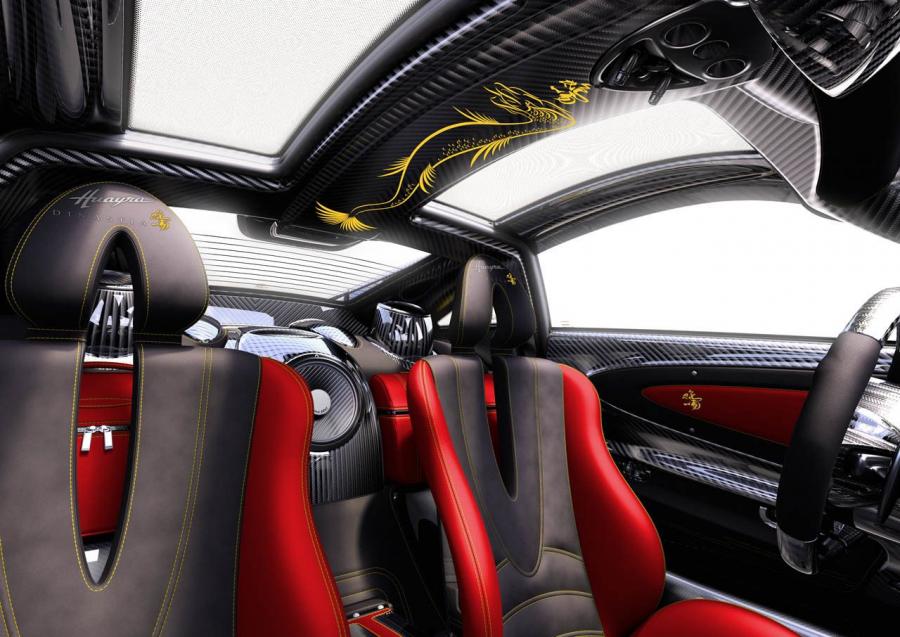 Интерьер Pagani Huayra Dinastia Limited Edition 2014 года  (фото 3 из 40)